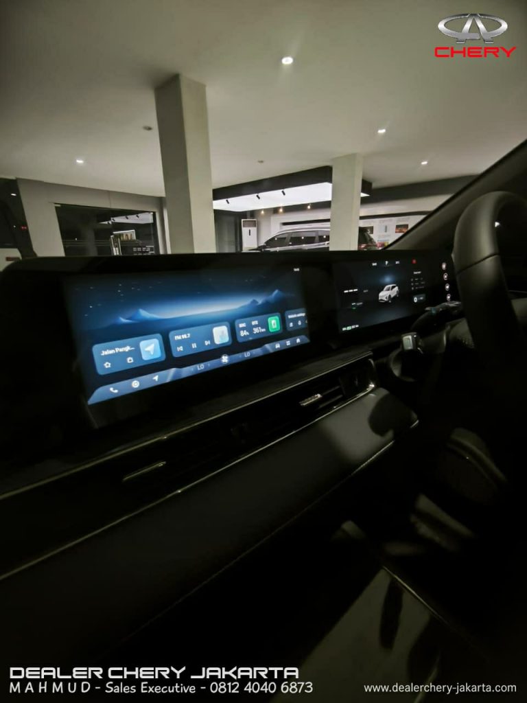 Interior Chery E5 Pure BEV 2026 Indonesia Black 7a