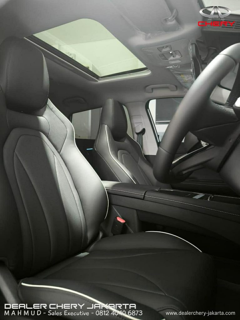 Interior Chery E5 Pure BEV 2026 Indonesia Black 7b