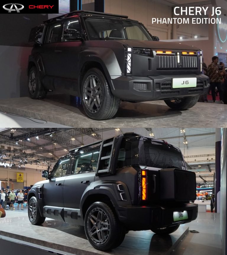 Chery J6 Electric Cube 2025 Indonesia Grey 1 Kalimalang Jakarta