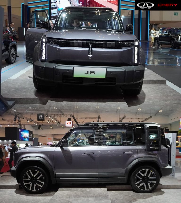 Chery J6 Electric Cube 2025 Indonesia Grey 2 Kalimalang Jakarta