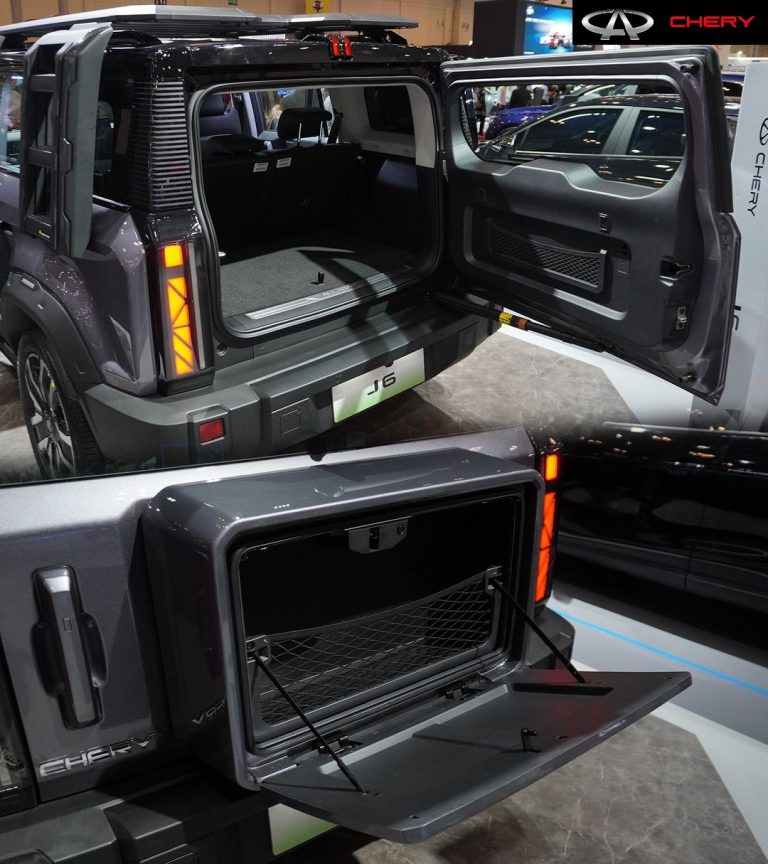 Chery J6 Electric Cube 2025 Indonesia Grey 4 Kalimalang Jakarta