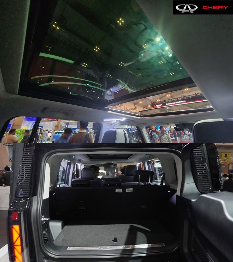 Interior Chery J6 Electric Cube 2025 Indonesia Grey 3 Kalimalang Jakarta
