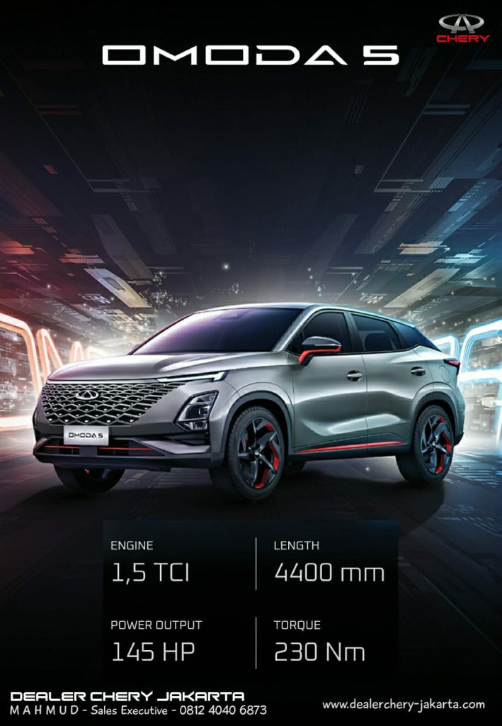 Chery OMODA 5 RZ Indonesia 2026 Harga Spesifikasi Promo 75