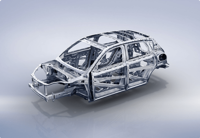82% High-Strength Steel Body Structure