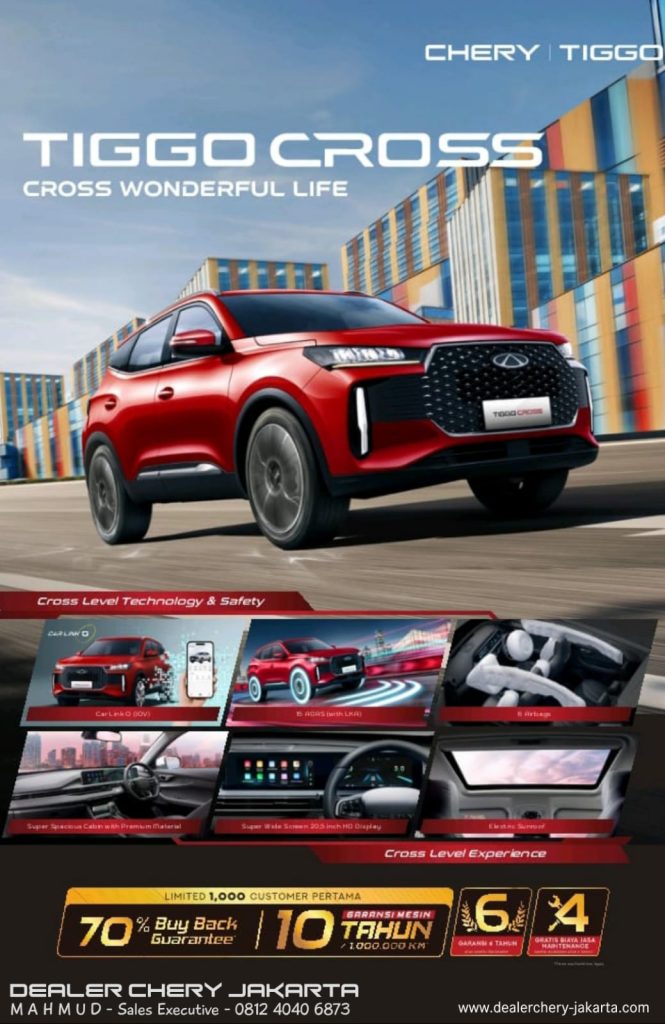 Chery Tiggo Cross Indonesia 2026 Harga Promo Spesifikasi 7