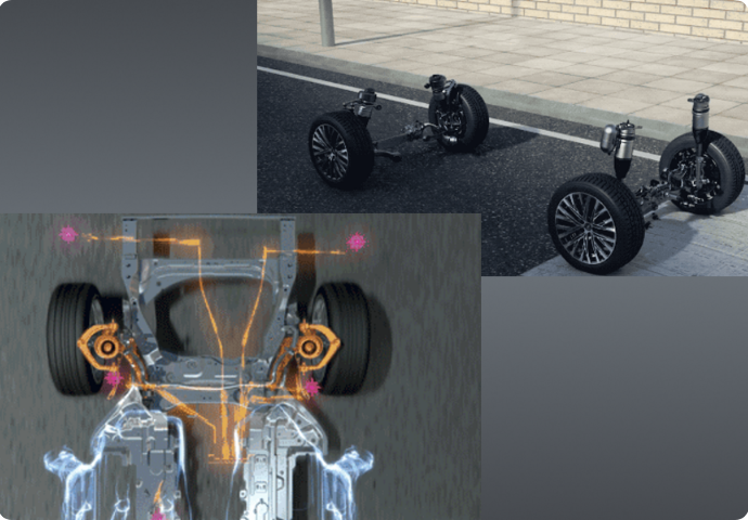 Front Mcpherson & Rear Multi Link Suspension