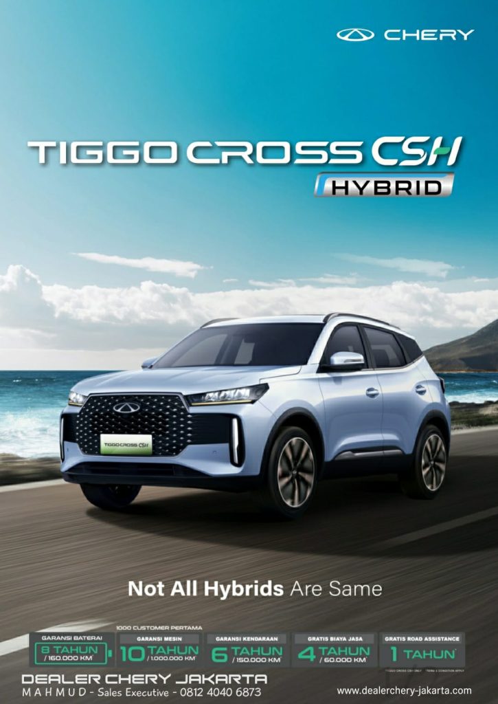 Promo Harga Chery Tiggo Cross CSH Hybrid Indonesia 2026-27